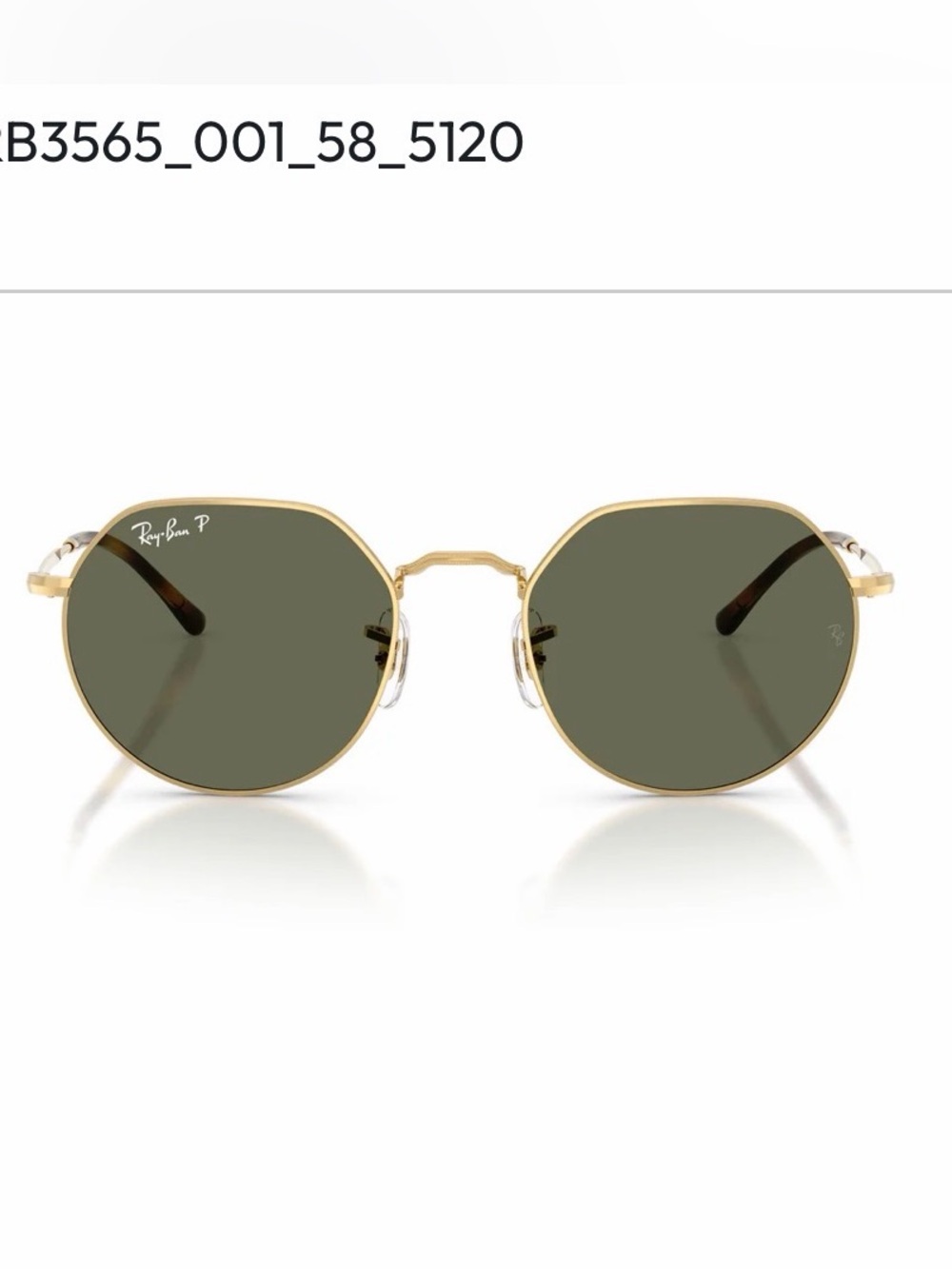 Ray-Ban Polarized Jack Sunglasses